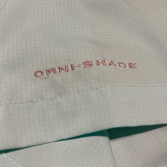 Columbia Green Casual Button Down Shirt Lightweight - Picture 4 of 8